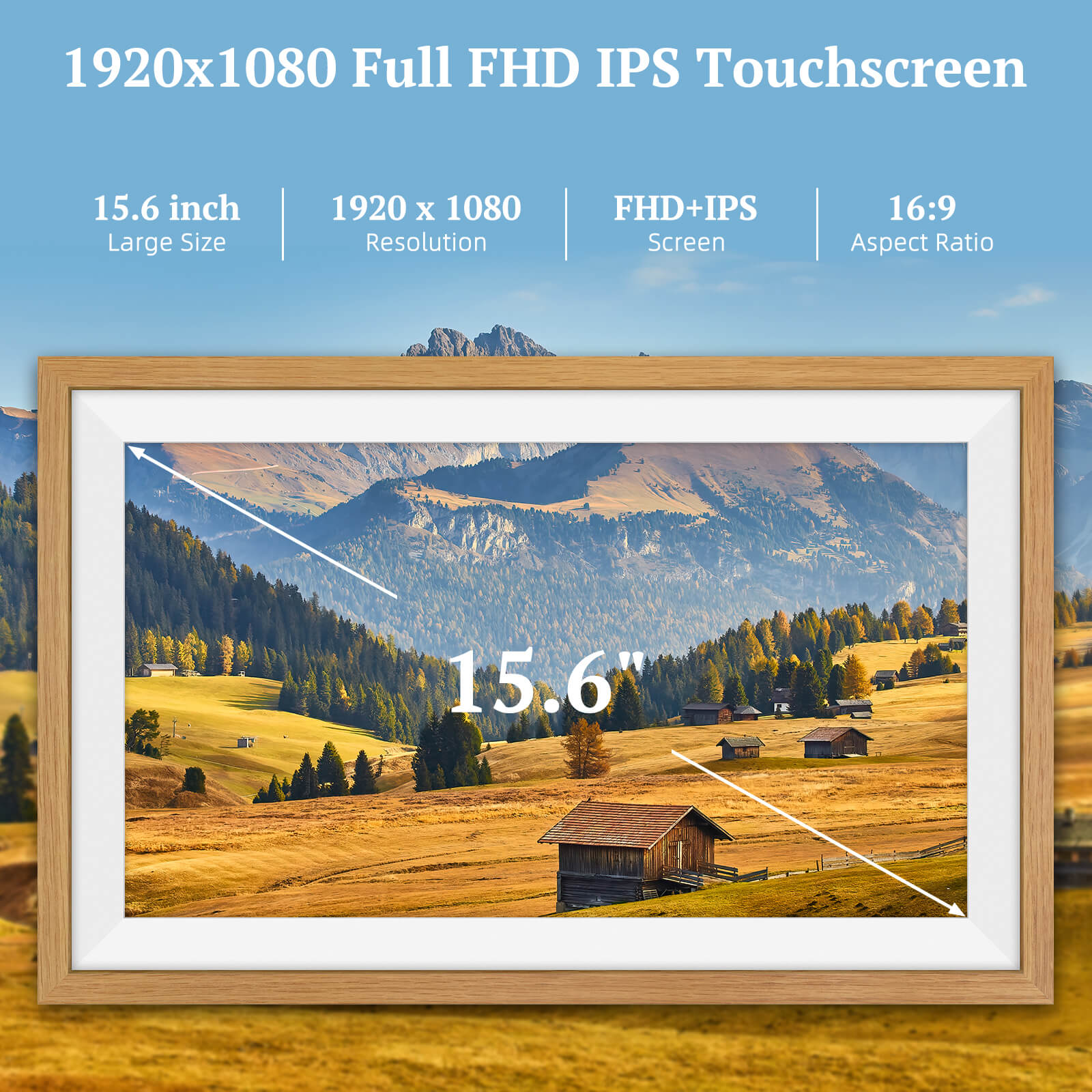 15.6" Digital Photo Frame
