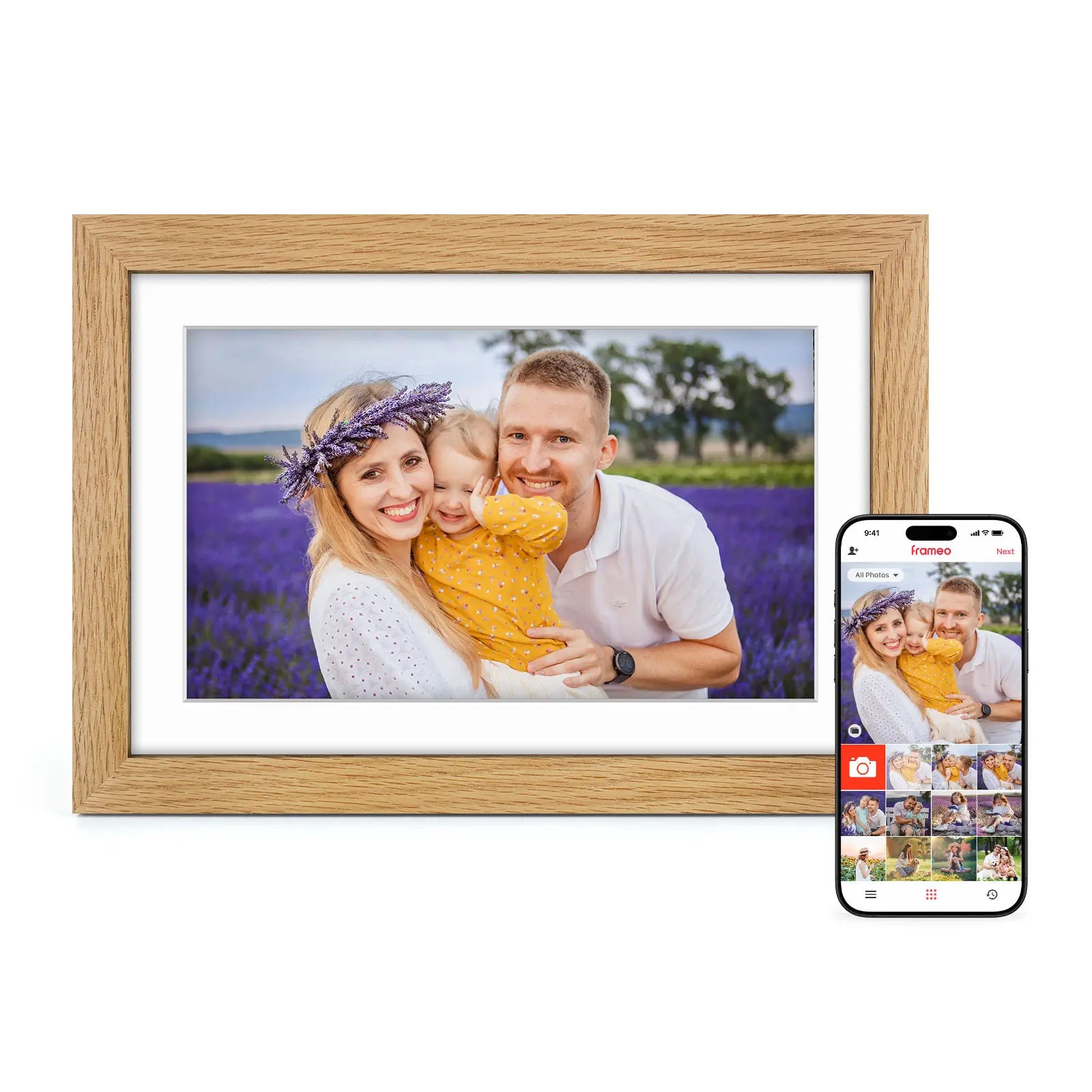 oak-frameo-digital-photo-frame