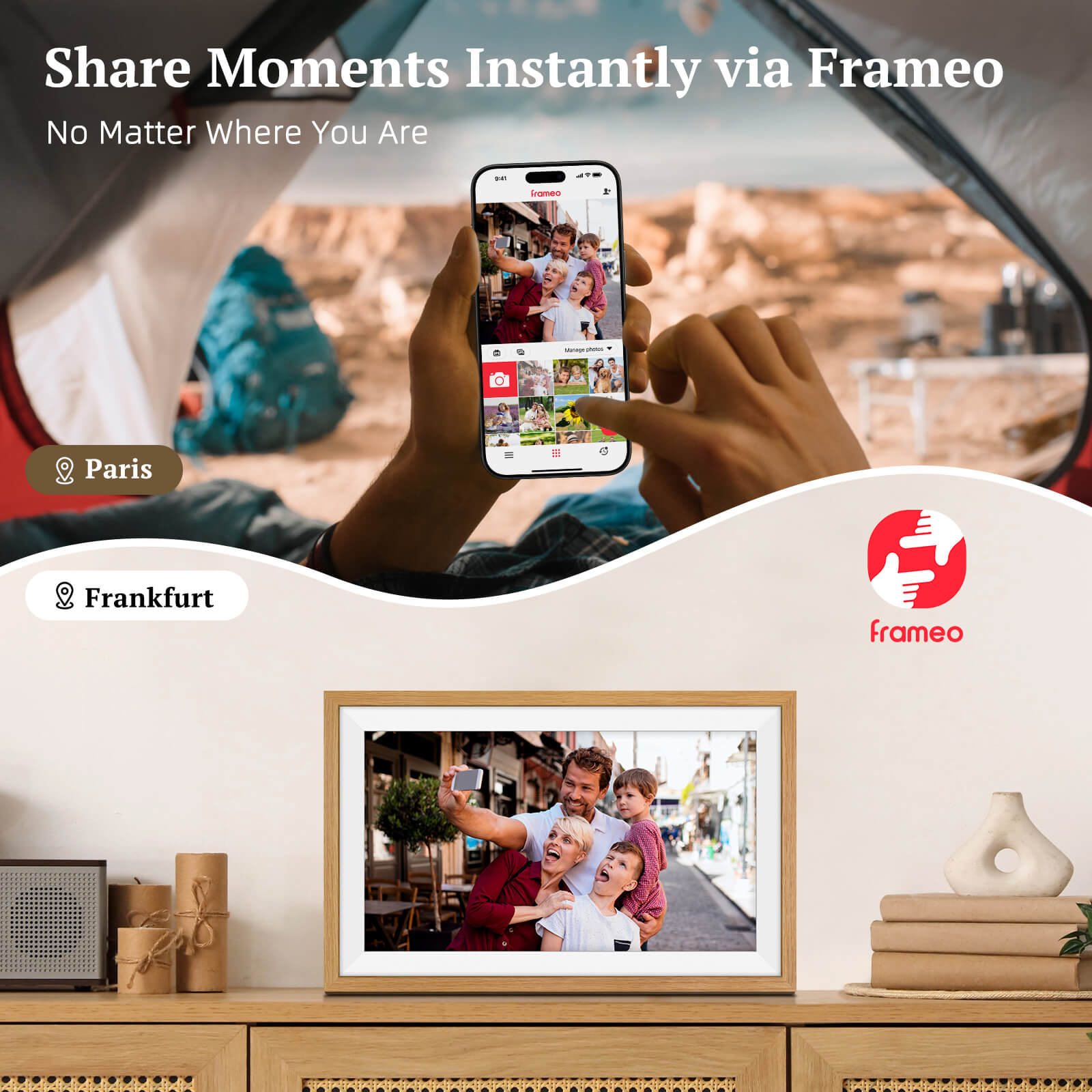 15.6" Digital Photo Frame